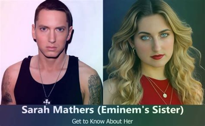 Eminem's Sister Sarah: A Closer Look At The Woman Behind The Artist