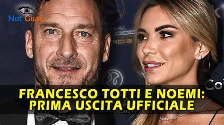 Francesco Totti Et Noemi Bocchi: Un Amour Éternel