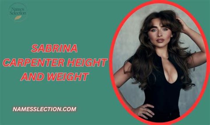 Statistics About Sabrina Carpenter: Height, Weight, And More