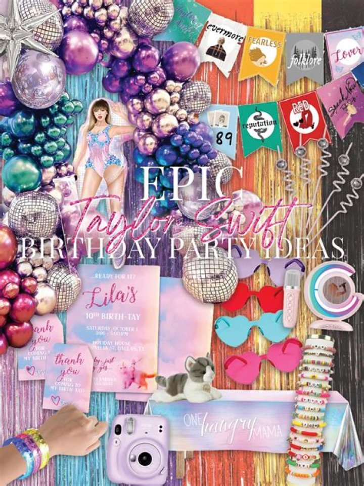 Taylor Swift Birthday Party Theme: A Celebration Like No Other