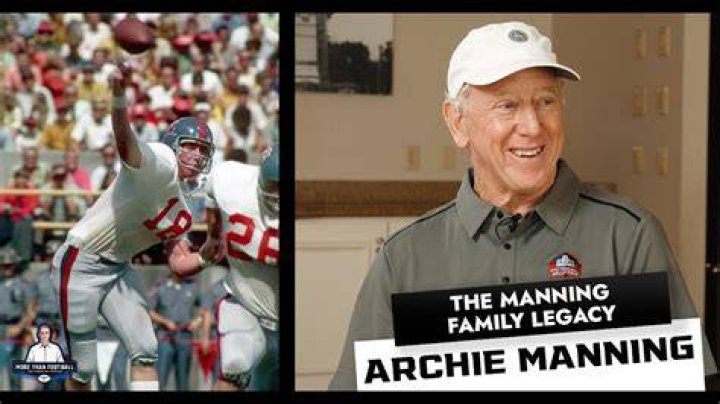 The Legendary Manning Family: A Legacy Of Football Excellence