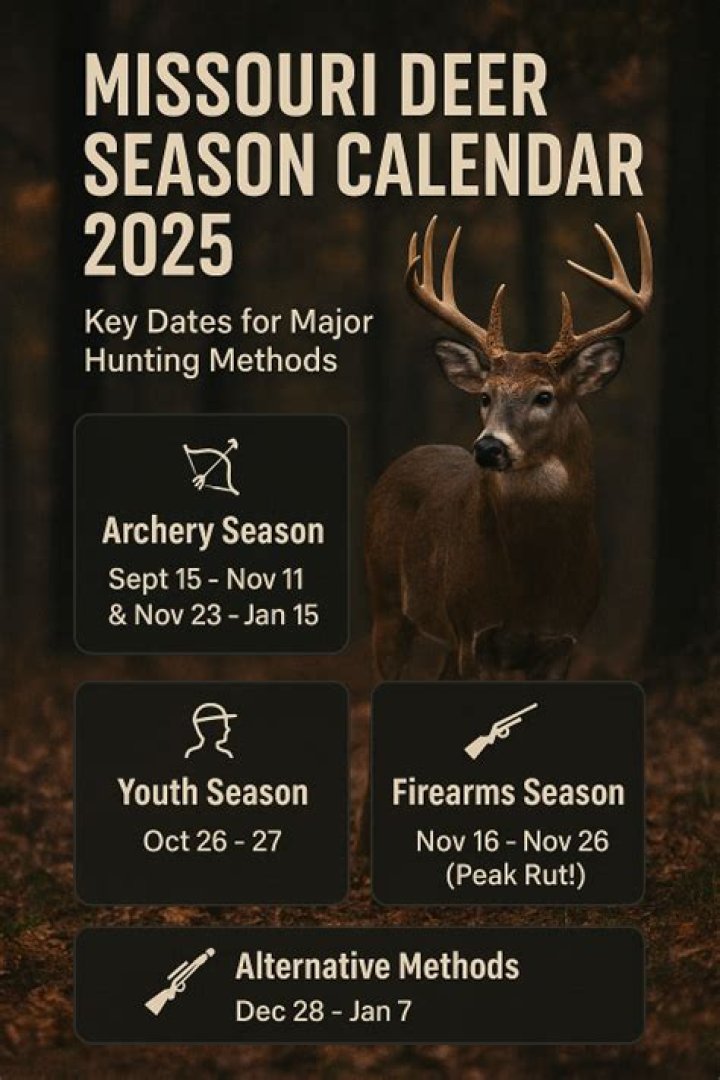 Unraveling The Excitement Of Deer Rifle Season In Missouri