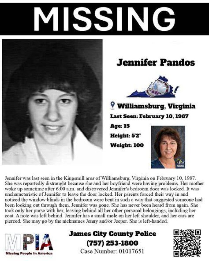 Unraveling The Mystery: The Story Of Jennifer Pandos Found