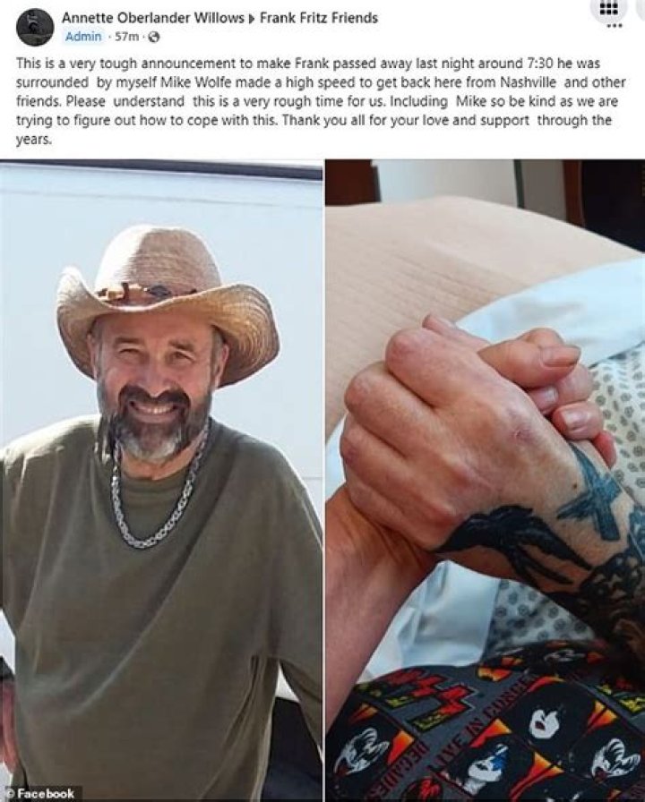 Unveiling Frank Fritz’s Condition Today: The Journey Of A Reality Star
