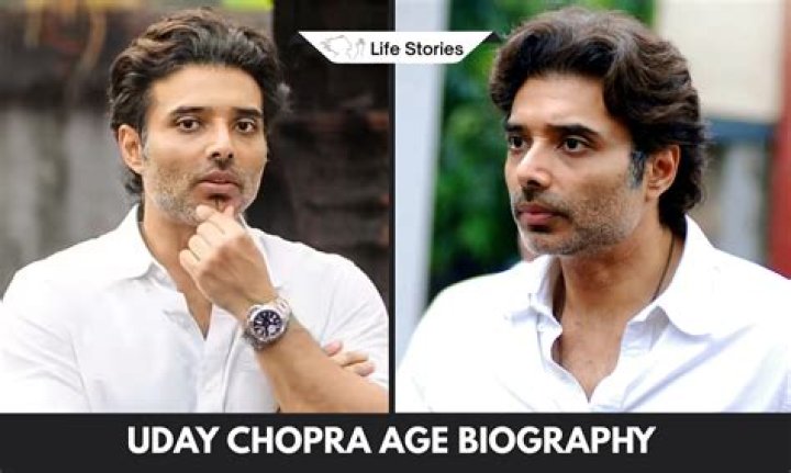 Unveiling The Life Of Uday Chopra: A Comprehensive Biography